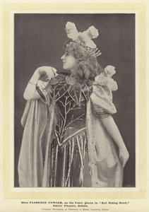 ミスフローレンスファウラー、赤ずきんの妖精の女王、ゲイエティシアター、ダブリン 作： English Photographer