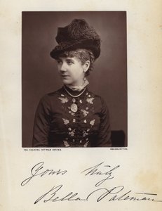 Miss.Pateman（モノクロ写真 作： English Photographer