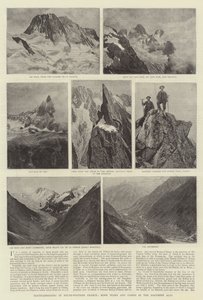 フランス南西部の登山、ドフィネアルプスのいくつかの峰と峠 作： English Photographer