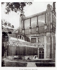 ミスターアルマタデマスハウス、ノースサイド、34 Grove End Road、ロンドン、1889 作： English Photographer