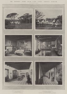 ロードス氏の家、ケープタウンの近く、Groote Schuur 作： English Photographer