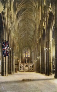 身廊と未知の戦士の墓、ウェストミスター修道院、ロンドン 作： English Photographer