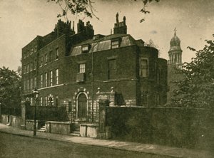 No 1 Devonshire Terrace、Regent？s Park、London、レジデンスオブチャールズディケンズ、1839-51 作： English Photographer