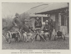 中央部遠征の将校、ニジェール保護領軍 作： English Photographer