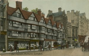 古い家、ホルボーン、ロンドン 作： English Photographer