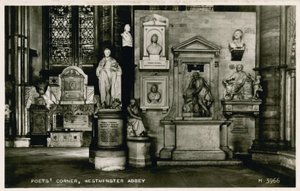 ウェストミンスター寺院の詩人コーナー 作： English Photographer