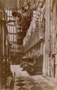 ウェストミンスター寺院のポストカード 作： English Photographer