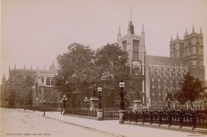 ウェストミンスター寺院の北東ビューのイメージのポストカード 作： English Photographer