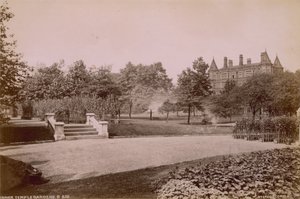 内寺庭園の絵葉書 作： English Photographer
