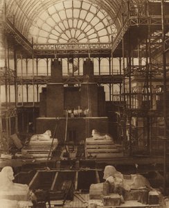 アブーシンベルの巨像の建立の準備 作： English Photographer