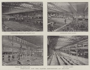 ベルファストでのアルスター大会の準備 作： English Photographer