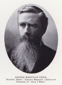 ロンドンの著名人ジョージ・マンビル・フェン（モノクロ写真