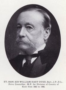 ロンドンの著名人Rt Hon Sir William Hart Dyke（モノクロ写真 作： English Photographer
