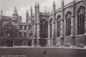 Quadrangle New College、オックスフォード 作： English Photographer