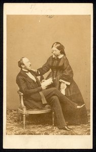 ビクトリア女王とアルバート王子 作： English Photographer