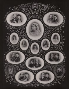 ビクトリア女王とその家族 作： English Photographer
