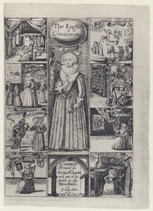 R Brathwait, The English Gentlewoman, M Sparke 1631 (白黒写真)