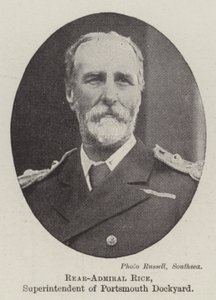 ポーツマスの造船所長、ライス海軍大将 作： English Photographer