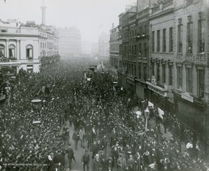 改革のデモ、1884年7月21日、写真 作： English Photographer