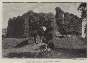 Restormel Castle、Lostwithiel、コーンウォール 作： English Photographer