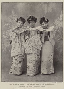 サヴォイ劇場でのミカドの復活 作： English Photographer