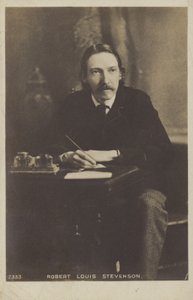 ロバート・ルイス・スティーブンソン（1850-1894）、スコットランドの小説家、詩人、旅行作家