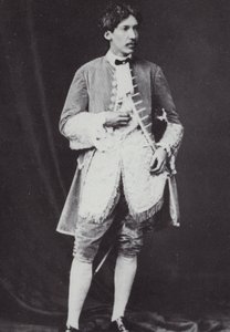 ロバートルイススティーブンソン（1850〜1894年）、スコットランドの小説家、詩人、旅行作家、1870年 作： English Photographer