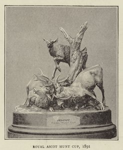 ロイヤルアスコットハントカップ、1891年 作： English Photographer