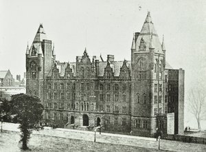 ロイヤルカレッジオブミュージック：外観、1894 作： English Photographer