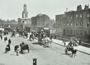 セントマークス、クラパムロード：ケニントンロード、1894 作： English Photographer