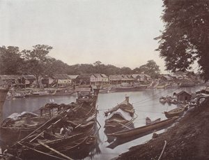 マンデレイクリークのシーン（カラー写真） 作： English Photographer