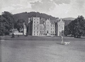 スコットランドアボイン城（モノクロ写真 作： English Photographer