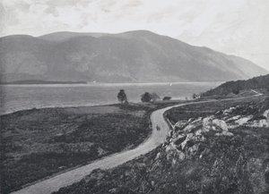 スコットランドLoch Lochy (白黒写真) 作： English Photographer