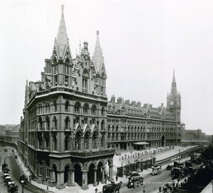 セントパンクラス駅; 1899年4月の写真 作： English Photographer