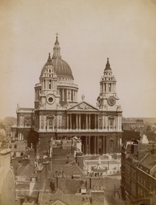 セントポール大聖堂、ロンドン、20世紀初頭 作： English Photographer