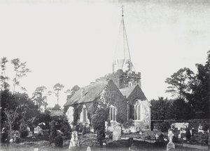 Stoke Poges Church（モノクロ写真 作： English Photographer