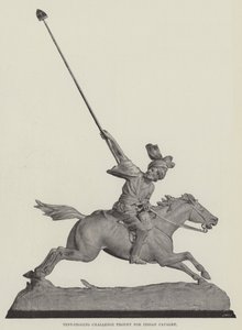 インド騎兵のためのテントペギングチャレンジトロフィー 作： English Photographer
