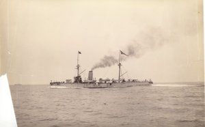 海の「チーユアン」、1886年頃 作： English Photographer