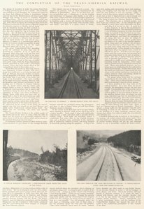 シベリア横断鉄道の完成