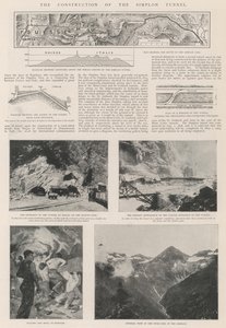 シンプロントンネルの建設 作： English Photographer