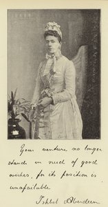 アバディーン伯爵夫人 作： English Photographer