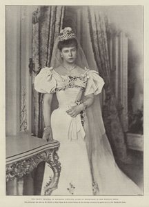 ルーマニアの皇太子妃（エディンバラのマリー王女）のウェディングドレス