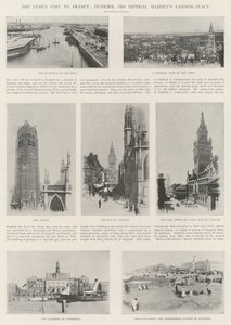 皇帝がフランス、ダンケルク、皇帝陛下の着陸地を訪問 作： English Photographer