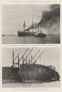 時代遅れのイギリス軍艦の廃棄 作： English Photographer