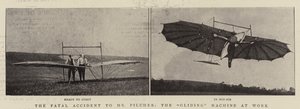 作業中の滑空機であるピルチャー氏の致命的な事故 作： English Photographer