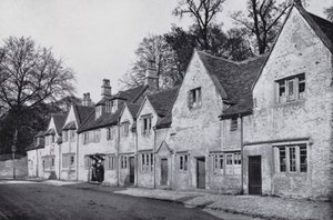 The Flemish Houses, Corsham (bw/写真) 作： English Photographer