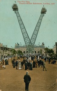 フリップフラップ、仏英展、ロンドン、1908 作： English Photographer