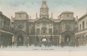 馬の警備員、ロンドン 作： English Photographer