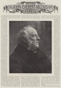 故ジョン・エヴァレット・ミレー卿、死亡記事 作： English Photographer