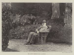 グラッドストーン氏の最新の肖像 作： English Photographer